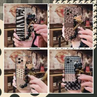 Solid color Black pearl pendant Phone Case For Huawei Nova Y61/Enjoy 50Z protective case Simplicity Nordic style cute