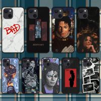 【digital technology】เคสโทรศัพท์ Michael Jackson สำหรับ iPhone 11 12 Mini 13 Pro XS Max X 8 7 6S Plus 5 SE XR Shell