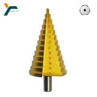 【hot】ﺴ  4-52mm Bit Set Titanium Straight Flute Milling Cutter Woodworking Wood Metal Sheet Core Hole Opener