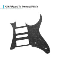 HSH Electric Guitar Pickguard PVC Pick Guard Scratch for Ibanez g250 Guitar Replacement Black Pearl 3 Ply