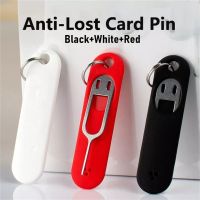 3PCS Anti-Lost Sim Card Pin Needle with Storage Case Key Tool Mobile Phone Ejecting Pin SIM Card Tray Ejection Pin Keyring SIM Tools