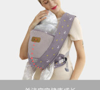 Ergonomic Baby Wrap Carrier Strap Multifunctional Breathable Newborn Baby Sling Wrap Portable Infant Travel Waist Back Stool