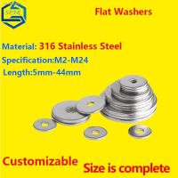 ❈▦✆ Flat Washers Plain Washer Flat Washers Ring Plain Washer Gaskets Washers Gaskets Black Customizable GB 316 Stainless Steel