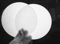 10PCS White lamp shade 150mm 170mm 40mm Flashlight diffuser Diffuse astigmatism LED Filter PC Scatter plate 1.4mm