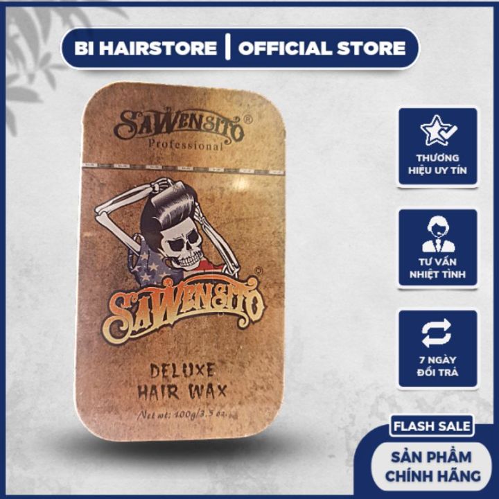 Sawensito Deluxe Hair Wax - Để có được kiểu tóc đẹp và bóng mượt, Sawensito Deluxe Hair Wax là một sản phẩm tuyệt vời mà bạn không thể bỏ lỡ. Xem hình ảnh để cảm nhận được hiệu quả của sản phẩm này, đồng thời còn cập nhật thêm nhiều kiểu tóc mới đang được ưa chuộng.