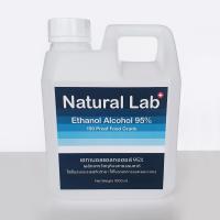 เอทานอลแอลกอฮอล์ 95% - 190 Proof Ethanol Alcohol (Food Grade) Natural Lab 1000ml.
