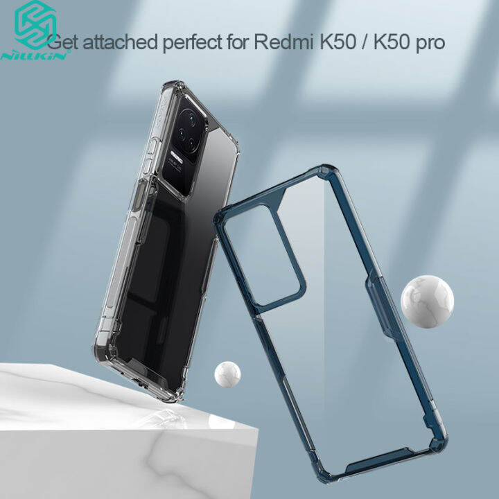 Nillkin Nature Tpu Pro Case For Xiaomi Redmi K50 Pro K50 Redmi K40s Poco F4 5g Clear Back 6262