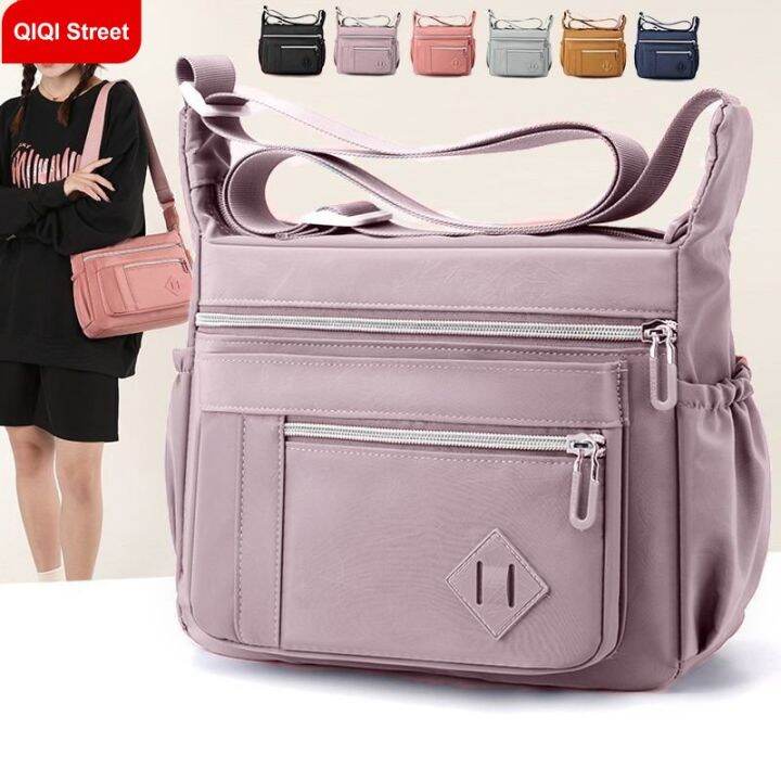 Nylon cloth bag women, fashion shoulder bag, women's messenger bag ...