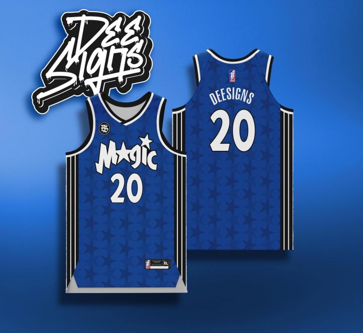 MAGIC 08 BASKETBALL PLAYER NEW TRENDY JERSEY FREE CUSTOMIZE OF NAME AND ...