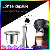 [Big Sales] Espresso Refillable Capsules Reusable Nespresso Pod Espresso Coffee Pod Stainless Steel Capsules Compatible [Arrive 1-3 Days]