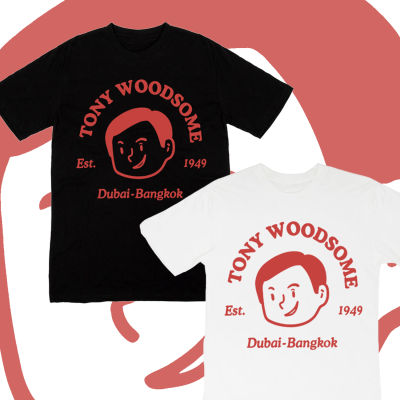 เสื้อยืดผู้ชาย การออกแบบเดิมTony Woodsome Dubai-Bangkok ShirtS-5XL