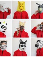 original Halloween Masks for children adults animal headgear funny sports games creative props  atmosphere supplies