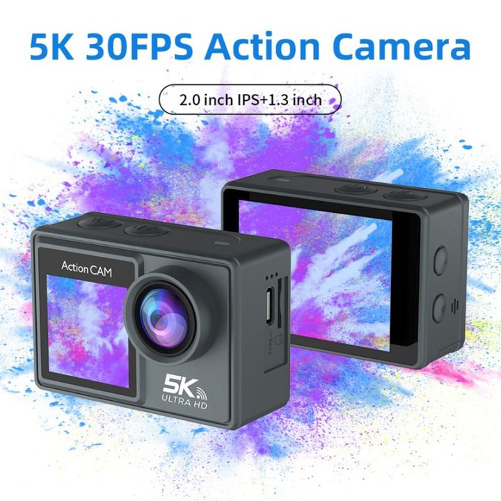 action-camera-remote-control-electronic-image-stabilization-camera-action-camera-set-5k-30fps-with-wifi-for-outdoor-diving-sports