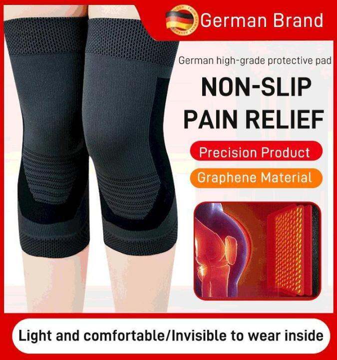 geegofirst Hot Compresses Knee Pad SelfHeating Knee Pads Keep Warm Elderly ColdProof Joint Hot