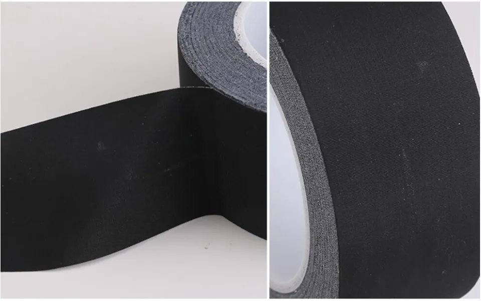 1PCS Black Acetic Acid Adhesive Tape Flame Retardant High Temperature  Insulating Acetate Cloth Tape For LCD Repairing