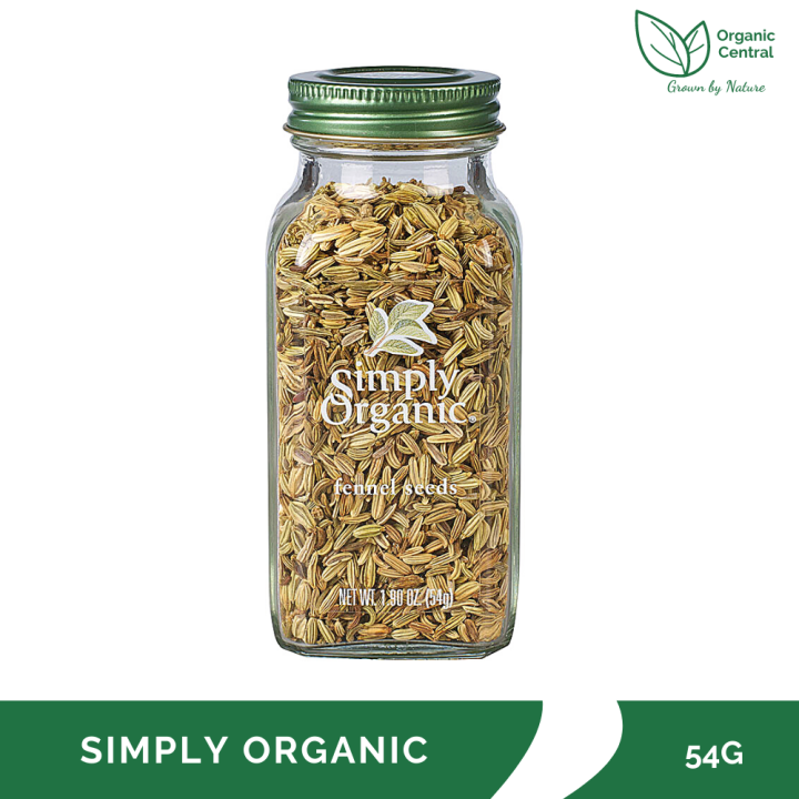 Simply Organic Fennel Seeds 54g Lazada PH