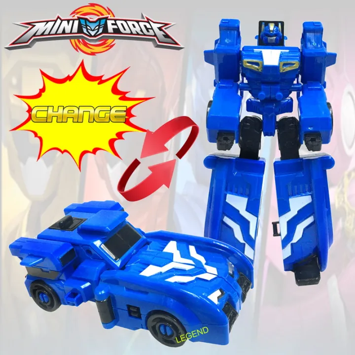 Mini Force X Agent Toys Robot Volt Miniforce X Deformation Car Toy Lazada