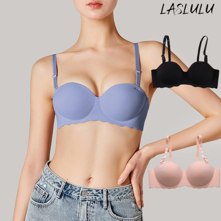 Laslulu.Women's Seamless Breathable Underwear Seamless Sexy Push