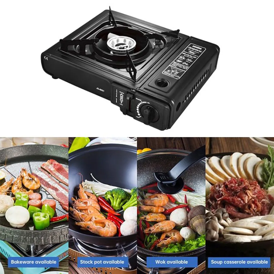 Santime Portable Butane Stove Picnic Grill 2900W High-Power Gas