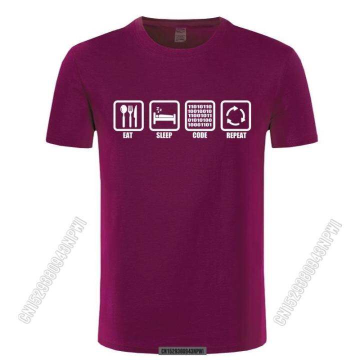 clothing-eat-sleep-code-repeat-gift-for-geek-programmer-hacker-t-shirt-tshirt-men-cotton-stylish-chic-t-shirt-top-camiseta