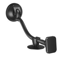 Magnetic Phone Car Mount Gooseneck Long Arm Extension] Universal Windshield Dashboard Suction Cup Car Phone Holder with 6 Magnet