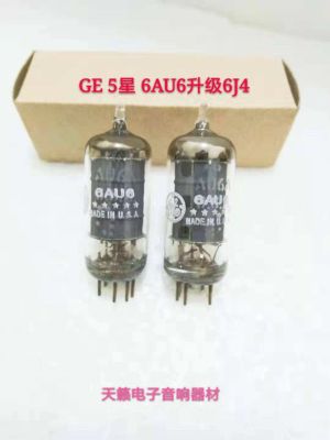 Audio tube Brand new GE American 6AU6 tube generation Shuguang 6j4/6316/EF94/6J4 with soft sound quality provided for pairing tube high-quality audio amplifier 1pcs