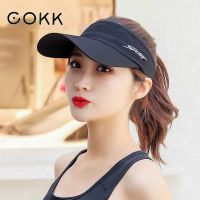 【CW】 COKK Hat Caps Dry Hats Sport Top Suncreen Visors Men Beach