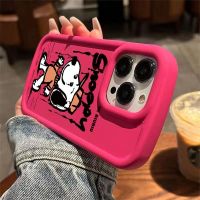 เคสไอโฟน ภาษาอังกฤษตระกูล Snoopy Apple 12promax เปลือกโทรศัพท์มือถือ iphone13pro14/11 ซิลิโคน XR ขั้นสูง XS นุ่ม