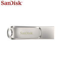 100 SanDisk USB Flash Drive 32GB 64GB 128GB Type-C OTG USB 3.1 Memory Stick 256GB 512GB Mini U ดิสก์ SDDDC4