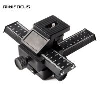 Pro 4-Way Macro Focusing Focus Tripod Rail Slider Head /Close-Up Shooting for Canon Nikon, Pentax, Sony Digital SLR Camera