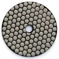 3 /4 Dry Polishing Pad Sharp Type Flexible Diamond Polishing Pad For Concrete Marble Granite Grit 0-6