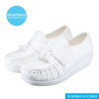 เวดจ์ ♣SEVENGO รหัส s111nln รองเท้าสีขาว รองเท้าพยาบาล รองเท้านักศึกษาพยาบาล Nurse Shoes♛