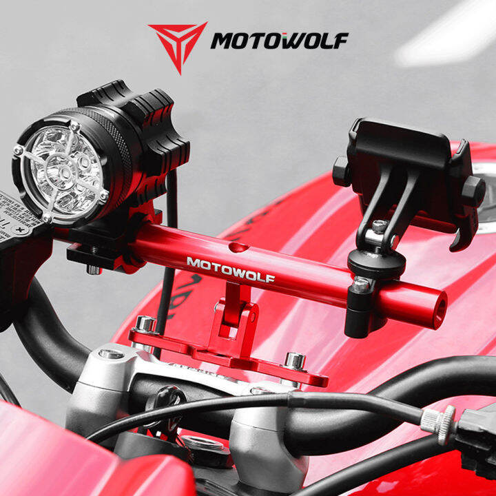 motowolf-อุปกรณ์เสริม-3513-บาร์เสริมจับตุ๊กตาแฮนด์-ขายึดน็อต-สำหรับยึดกับตุ๊กตาแฮนด์-อุปกรณ์เสริมสำหรับมอเตอร์ไซค์