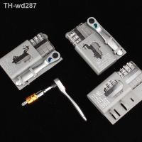 Mini Ratchet wrench screwdriver bit set Multifunctional Special shaped slotted phillips screwdriver hand tool Socket Wrench Kit