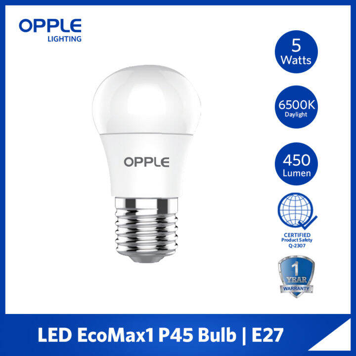 LED Bulb E27 P45 12 watts / 3 Watts / 5 Watts Warm White / Cool White / Daylight High