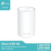 Woww สุดคุ้ม TP-Link Deco X20-4G (ฟรี! กล้อง Tapo C200 หรือ Voucher 600.-) เราเตอร์ Mesh รุ่นใส่ซิม 4G+ AX1800 Whole Home Mesh WiFi 6 Gateway ราคาโปร เร้า เตอร์ เร้า เตอร์ ใส่ ซิ ม เร้า เตอร์ ไวไฟ เร้า เตอร์ wifi