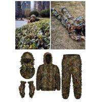 WDLight Ghillie ชุดสูทลายพรางสำหรับผู้ชายชุดล่าไก่งวงกลางแจ้ง