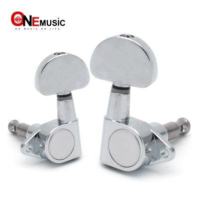 Guitar String Tuning Pegs Keys Tuners Machine Heads for Acoustic Electric Guitar Chrome