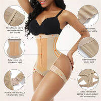 ใหม่2 In 1ผู้หญิง Shapewear เอวสูงสะโพกยกกางเกง Shapewear สำหรับผู้หญิงที่ถูกใส่กุญแจมือท้องเทรนเนอร์ใหม่