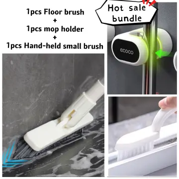 Adjustable Bathroom Long-handled Brush To Scrub Toilet Bath Brush Ceramic  Tile Floor Bathroom Bathtub Tile Cleaning Brush New