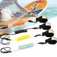 ✁∏▣  Surfing Safety Hand Rope TPU Elastic Coiled Raft Kayak Safety Hand Rope Stand Up Paddle Board Leash Straps for Surfboard