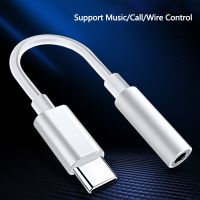 USB Type C To 3.5mm Aux Adapter Type-c 3 5 Jack Audio Cable Original for Type-C-earphone Connetor Plug Cables