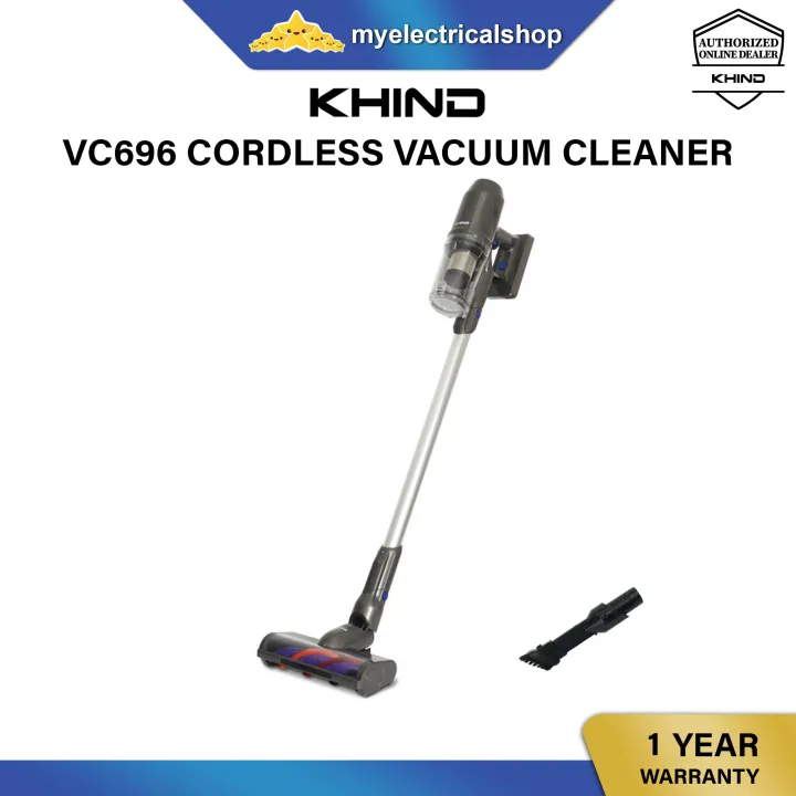 Khind VC696 Cordless Vacuum Cleaner Handheld Vacuum Lazada