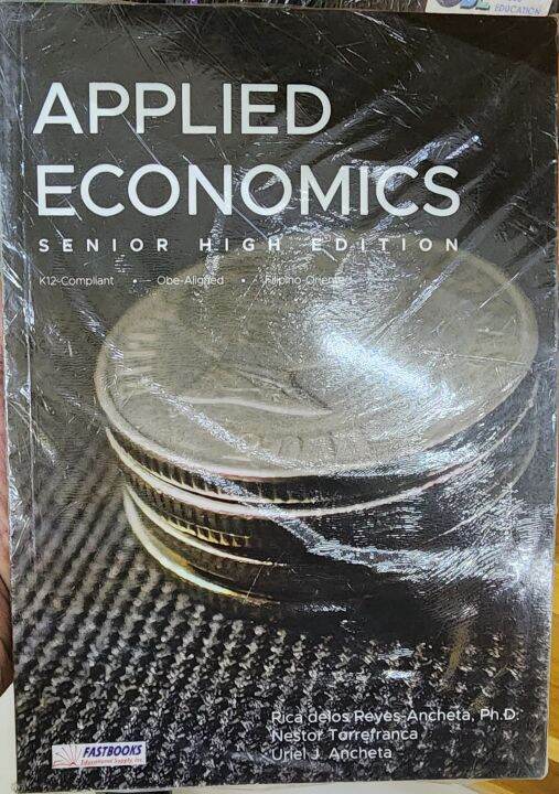 Applied Economics - Senior High Edition | Lazada PH