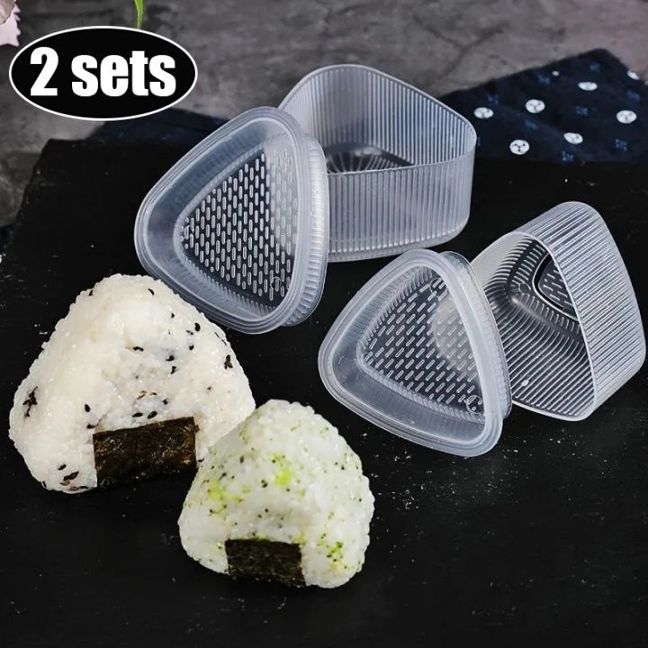 1PC/Set DIY Sushi Mold Onigiri Rice Ball Food Press Triangular Sushi Maker