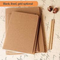 ☸✾☁ Notebook Vintage A5 Diary Blank/grid/lined optional 38 sheets / 76 pages Sketchbook Grid Bullet planner journal