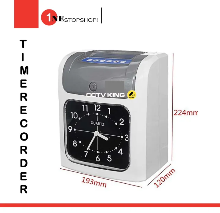 Bundy Clock Time and Attendance, Time recorder, Bandy Clock, Time IN