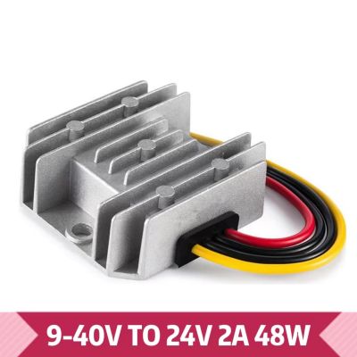 ✹◐◊ Wysoka wydajność Super oferty 9-40V do 24V 2A 48W przetwornica obniżająca napięcie DC konwerter DC Regulator napięcia dla samochodów łódź układ słoneczny