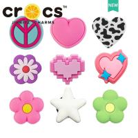 ✒ LJ7.22 Jibbitz crocs charms หัวเข็มขัดรองเท้า อุปกรณ์เสริมรองเท้า Love Girl Series เครื่องประดับน่ารัก diy หัวเข็มขัดรองเท้า