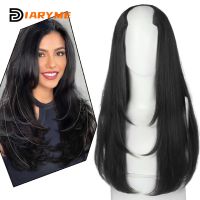 Synthetic Wigs Hair Pieces Invisible Clip In Extension Fluffy Wig